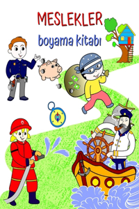 Meslekler boyama kitabı