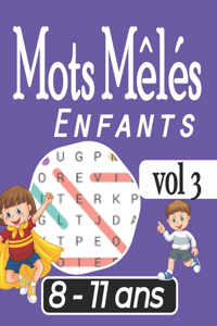 Mots mêlés enfants 8-11 ans