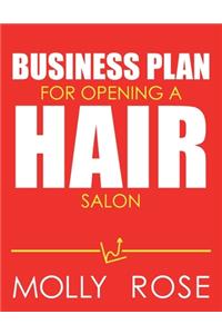 Business Plan For Opening A Hair Salon