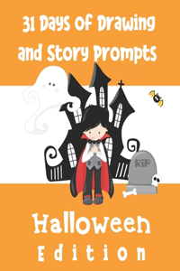 31 Days of Drawing and Story Prompts Halloween Edition