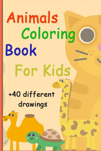 Animals Coloring Book for Kids