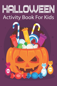 Halloween Activity Book For Kids