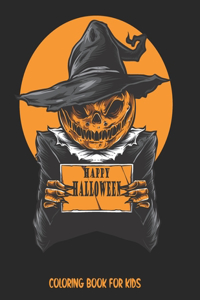 Happy Halloween Coloring book for Kids