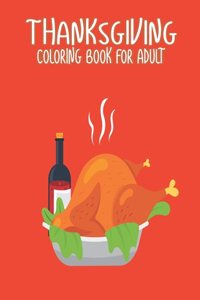 Thanksgiving Coloring Books for Adults