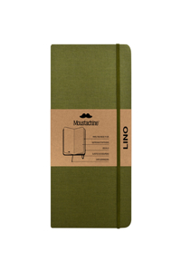 Moustachine Classic Linen Pocket Military Green Dotted Flex