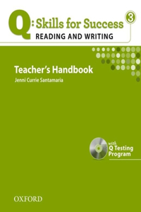 Q: Skills for Success: Reading & Writing 3 Teacher's Handbook