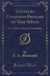 Conteurs Canadiens-Français Du Xixe Siècle