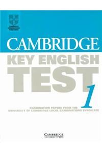 Cambridge Key English Test 1 Student's book
