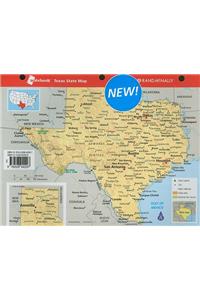 Rand McNally Notebook Texas State Map