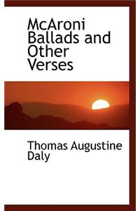 McAroni Ballads and Other Verses