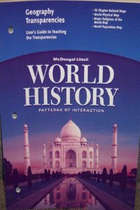 McDougal Littell World History: Patterns of Interaction: Geography Transparencies Grades 9-12