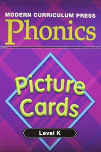 Modern Curriculum Press Phonics Level K Picture Cards 2003c