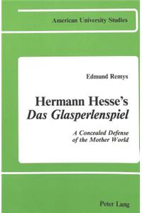 Hermann Hesse's Das Glasperlenspiel