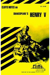CliffsNotes on Shakespeare's Henry V