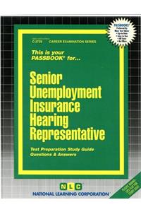 Senior Unemployment Insurance Hearing Representative