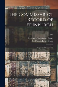 Commissariot Record of Edinburgh