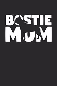 Bostie Notebook 'Bostie Mom' - Gift for Dog Lovers - Bostie Journal