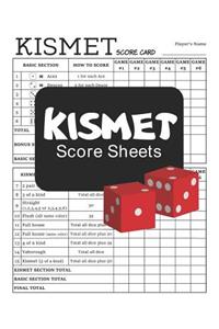 Kismet Score Sheets