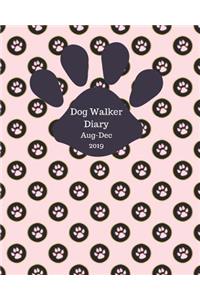 Dog Walker Diary Aug Dec 2019