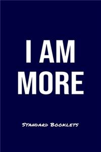 I Am More Standard Booklets