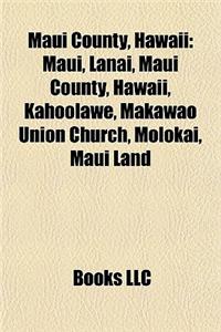 Maui County, Hawaii