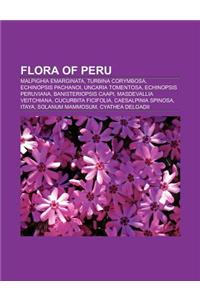 Flora of Peru: Malpighia Emarginata, Turbina Corymbosa, Lepidium Meyenii, Echinopsis Pachanoi, Oreocallis, Uncaria Tomentosa