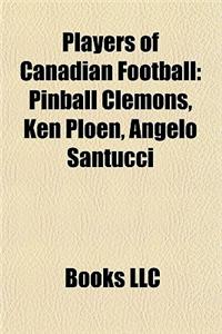 Players of Canadian Football