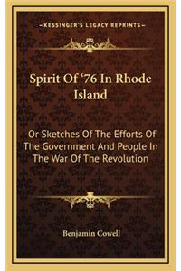 Spirit Of '76 In Rhode Island