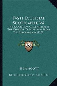 Fasti Ecclesiae Scoticanae V4