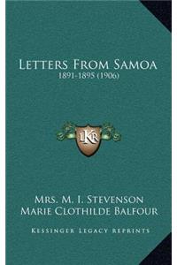 Letters from Samoa