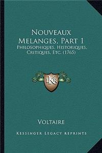 Nouveaux Melanges, Part 1