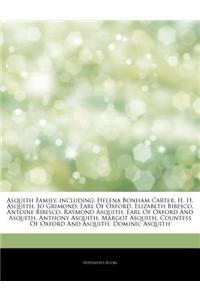 Articles on Asquith Family, Including
