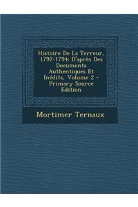 Histoire de La Terreur, 1792-1794