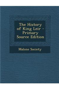 The History of King Leir