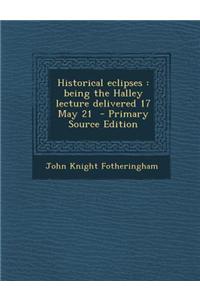 Historical Eclipses