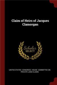 Claim of Heirs of Jacques Clamorgan