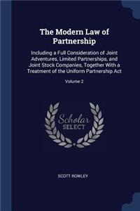 The Modern Law of Partnership