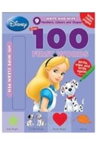 Disney 100 First Words: Numbers, Colours and Shapes