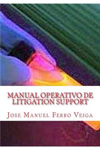 Manual Operativo de litigation Support