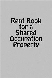 Rent Book for a Shared Occupation Property