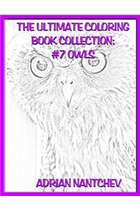 The Ultimate Coloring Book Collection #7 Owls