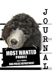 Most Wanted Poodle Journal