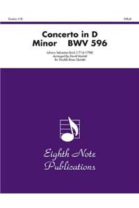 Concerto in D Minor, Bwv 596