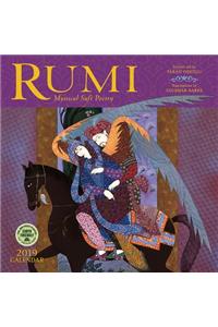 Rumi 2019 Wall Calendar: Mystical Sufi Poetry