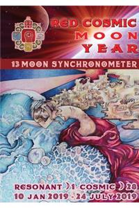 13 Moon Mayan Dreamspell Journal - Red Cosmic Moon
