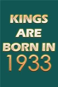 Kings Are Born In 1933 Notebook