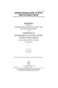 Superfund program