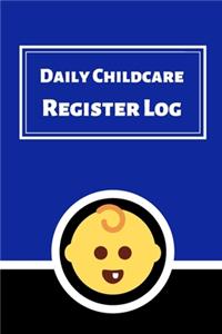 Daily Childcare Register Log