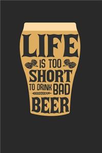 Craft Beer Notebook - Beer Lover Journal Planner