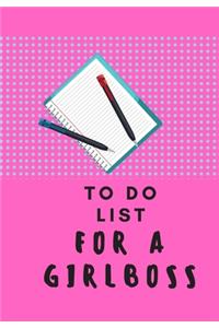 To Do List for a Girl Boss